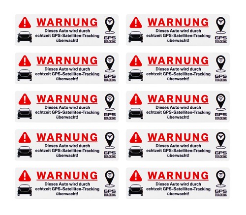Gps tracking aufkleber anti - tracking,